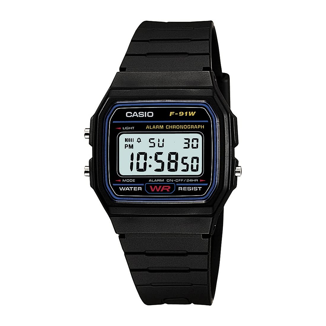 Casio Youth Series Digital Black Dial Unisex Watch